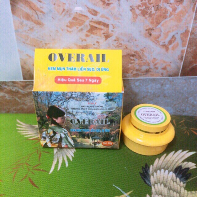 Kem mụn Overail 15g