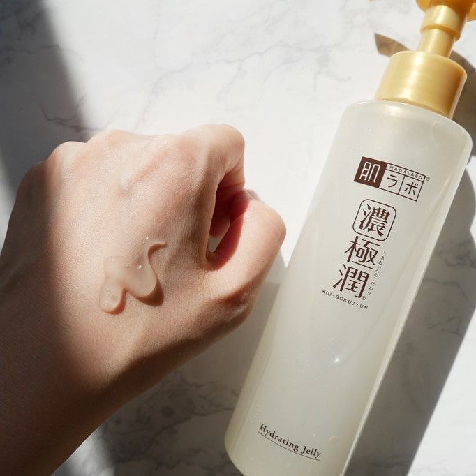 Kem dưỡng ẩm dạng thạch Hadalabo Skin Lab Gokujun Hyaluron Jure 180ml Nhật Bản