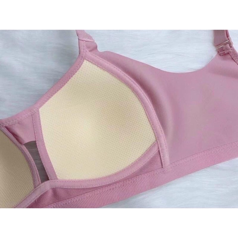Áo lót bản to mút mỏng 0.2 cm không gọng dành cho ngực to - áo ngực big size cho người béo mã  669 nhauyenbikini