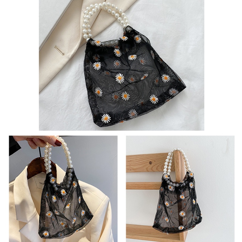 Túi Xách Tay Thêu Hoa Dễ Thương Dành Cho Nữ