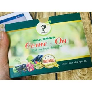 Gội đầu bằng Túi Lọc Thảo Dược Come on