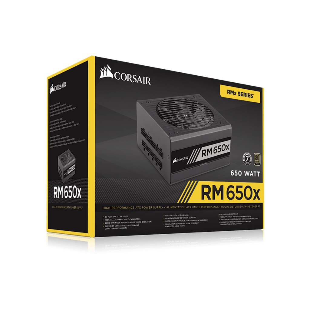 NGUỒN CORSAIR 650W RM650X 80 PLUS GOLD (CP9020091NA)