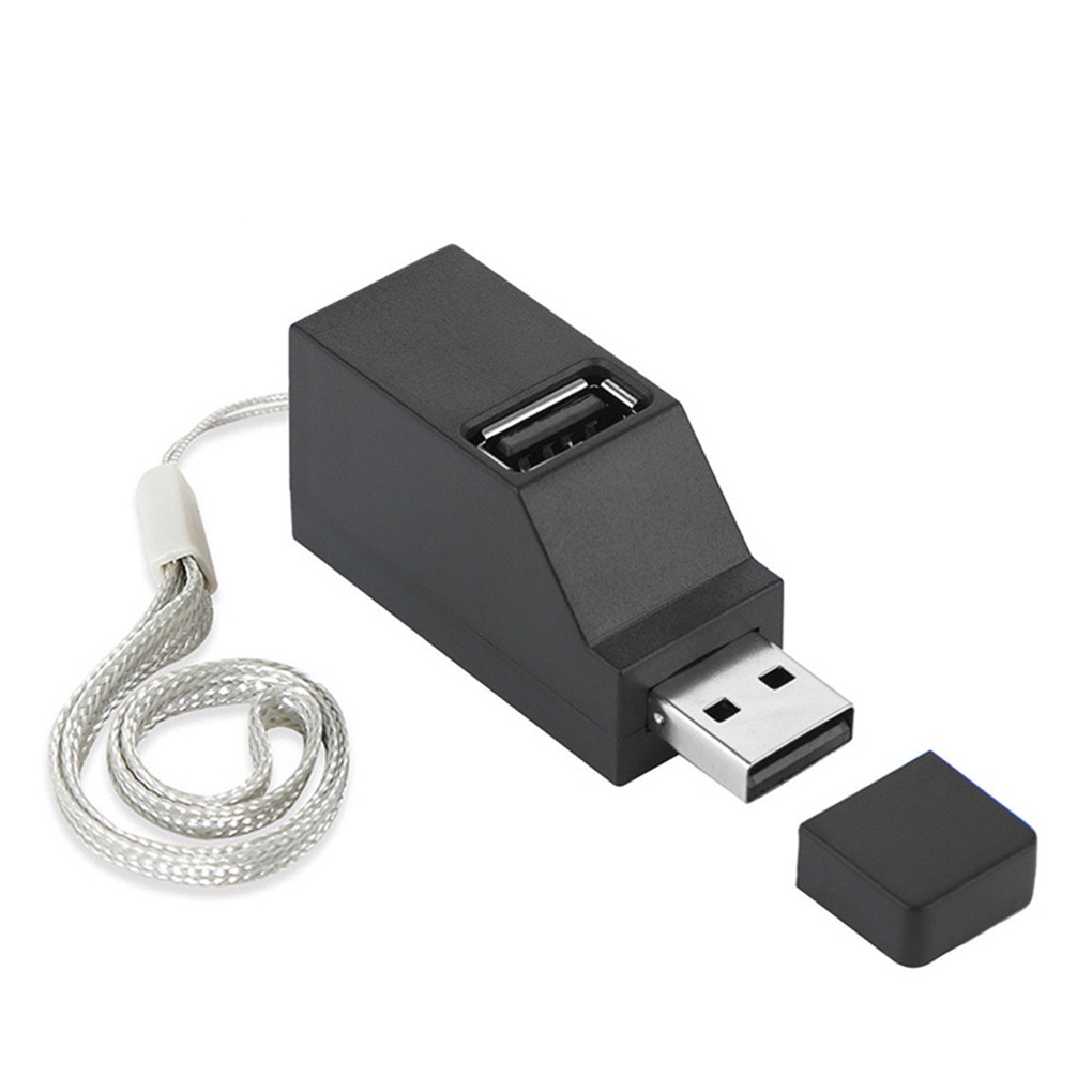 [Coco] Mini Three Port USB 2 0/3 0 HUB High-speed USB Extension Line Splitter 480MS Adapter Plug Play