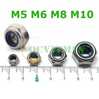 Shopee.vn/ocvitmin  Tán Keo M5 M6 M8 M10 Đai Ốc Chống Trượt Ecu Inox 304 Hút Nam Châm