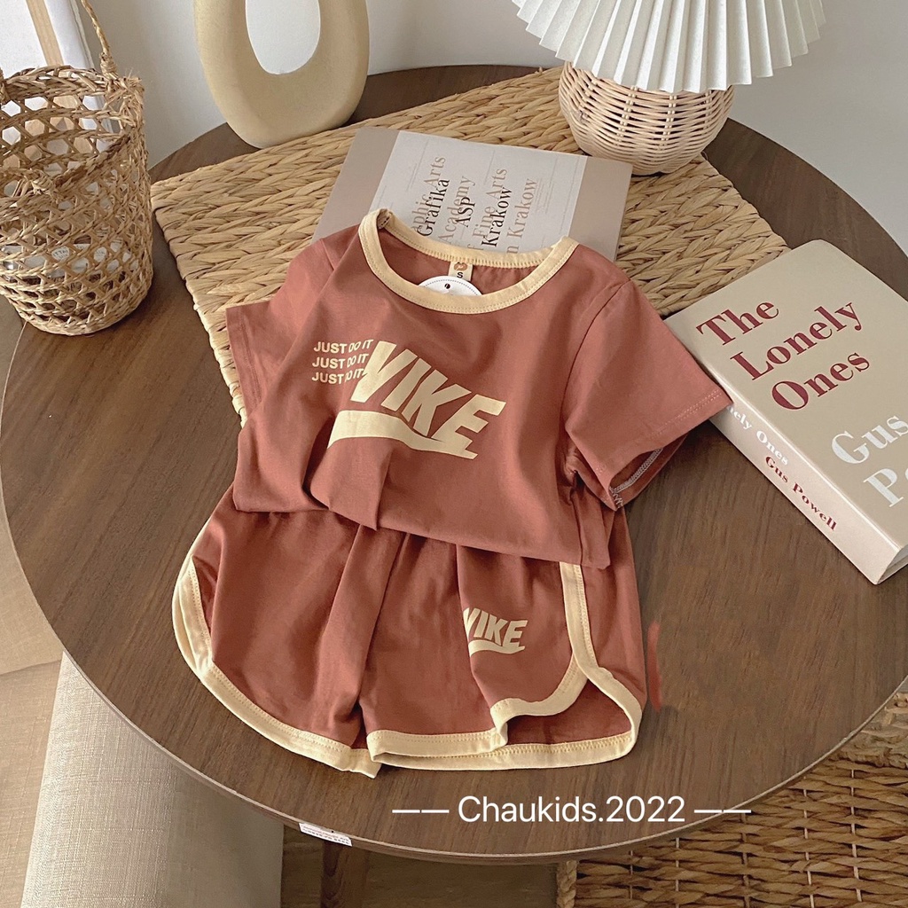 Đồ bộ VIKE bé trai và đồ bộ bé gái từ 8-18kg  - bộ quần áo trẻ em thể thao khỏe khoắn