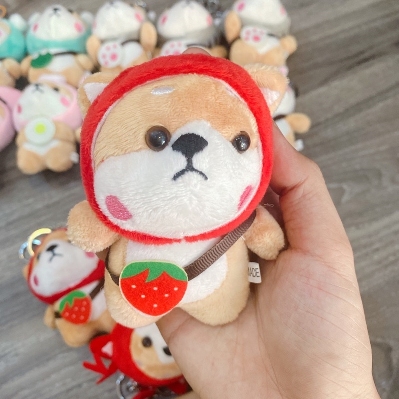 [RẺ VÔ ĐỊCH] MÓC KHOÁ CHÓ SHIBA CAO CẤP CHÌA KHOÁ QUÀ TẶNG