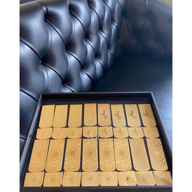 Miêng dán thay da thép Nokia 8800 arte // khảm mạ vàng 24k