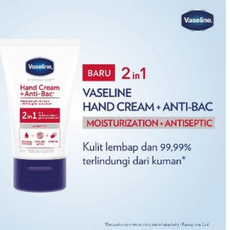 (hàng Mới Về) Kem Dưỡng Da Tay Vaseline 50ml + Tinh Chất Chống Bac