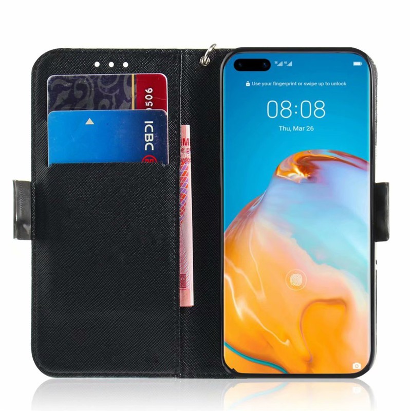 Bao Da Điện Thoại Nắp Lật In Hình 3d Cho Huawei P Smart Plus 2019 Nova3I