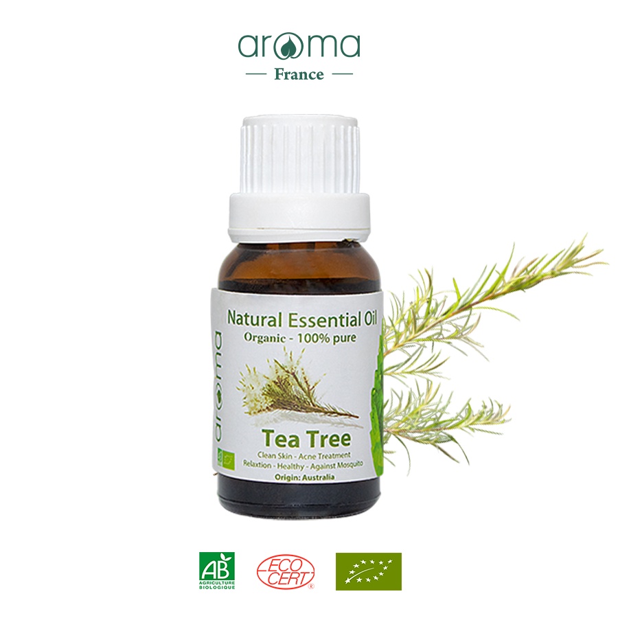 Tinh Dầu xông Thiên Nhiên Aroma Tràm Trà Úc - Tea Tree Essential Oil