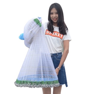 chài đĩa bay bung 7m2 quăng cực dễ , bắt nhiều cá