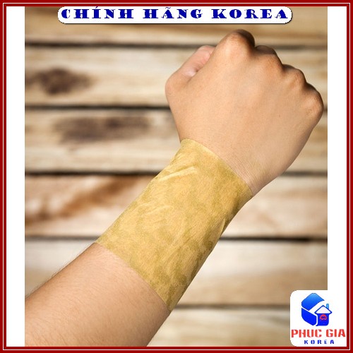 Cao dán hồng sâm hàn quốc chính hãng, gói 20 miếng - Cao dán sâm Power đỏ giảm đau lưng, đau cơ, đau vai gáy - phucgia