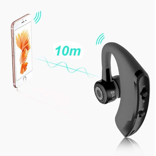 [Mã 2404EL10K giảm 10K đơn 20K] Tai Nghe Bluetooth V9 Móc Tai Tích Hợp Micro Chất Lượng Cao