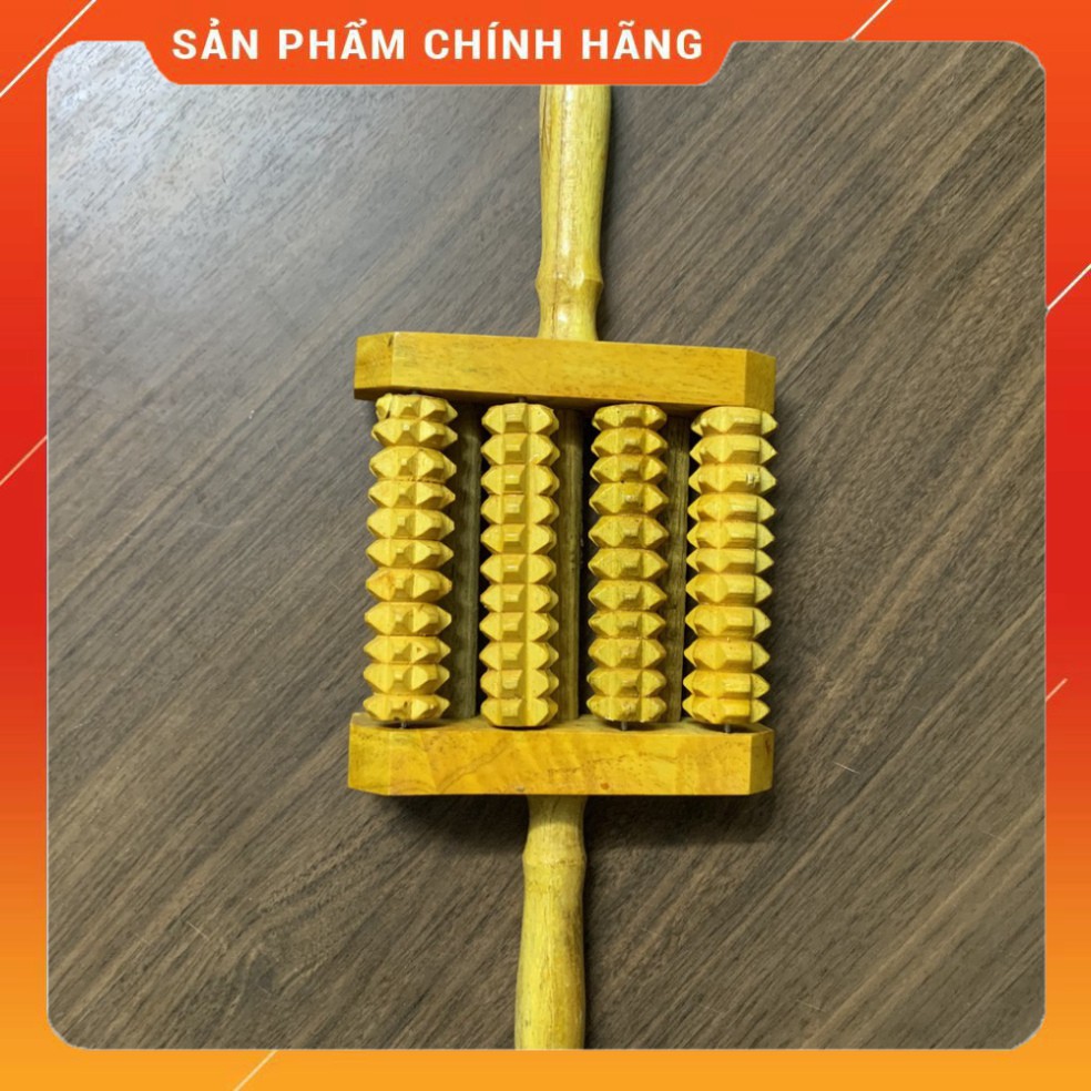 [SALE] Cây lăn lưng bằng gỗ tự nhiên📌FREESHIP📌 Dụng cụ mát xa xua tan nỗi lo đau nhức tạo cảm giác thỏa mái