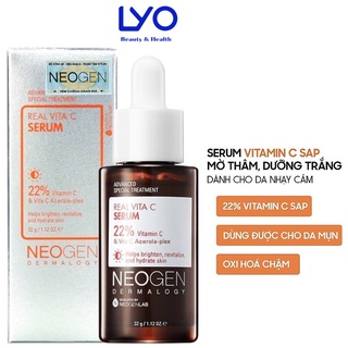 Siêu tinh chất dưỡng trắng, mờ thâm vitamin c sap neogen dermalogy real vita c serum 32g.