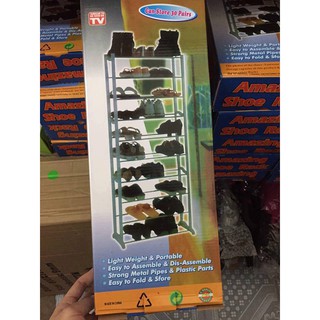 Kệ giày dép 10 tầng