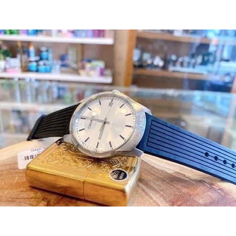 Đồng hồ nam CAL.VIN KLE.IN Evidence White Dial Men’s Watch No.