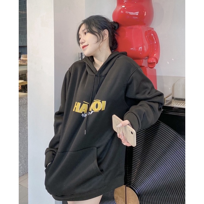 Áo Hoodie Drew nam nữ, áo sweater Chất nỉ bông dầy dặn , form rộng under Hà Nội Nam Nữ Unisex - In Hình Local Brand