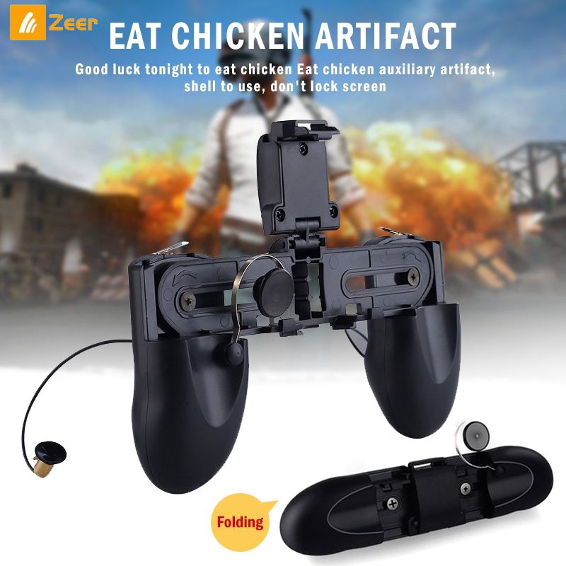 Mobile  Controller PUBG Mobile Joystick Metal L1 R1 Button for iPhone Gaming Pad 『Zeer 』