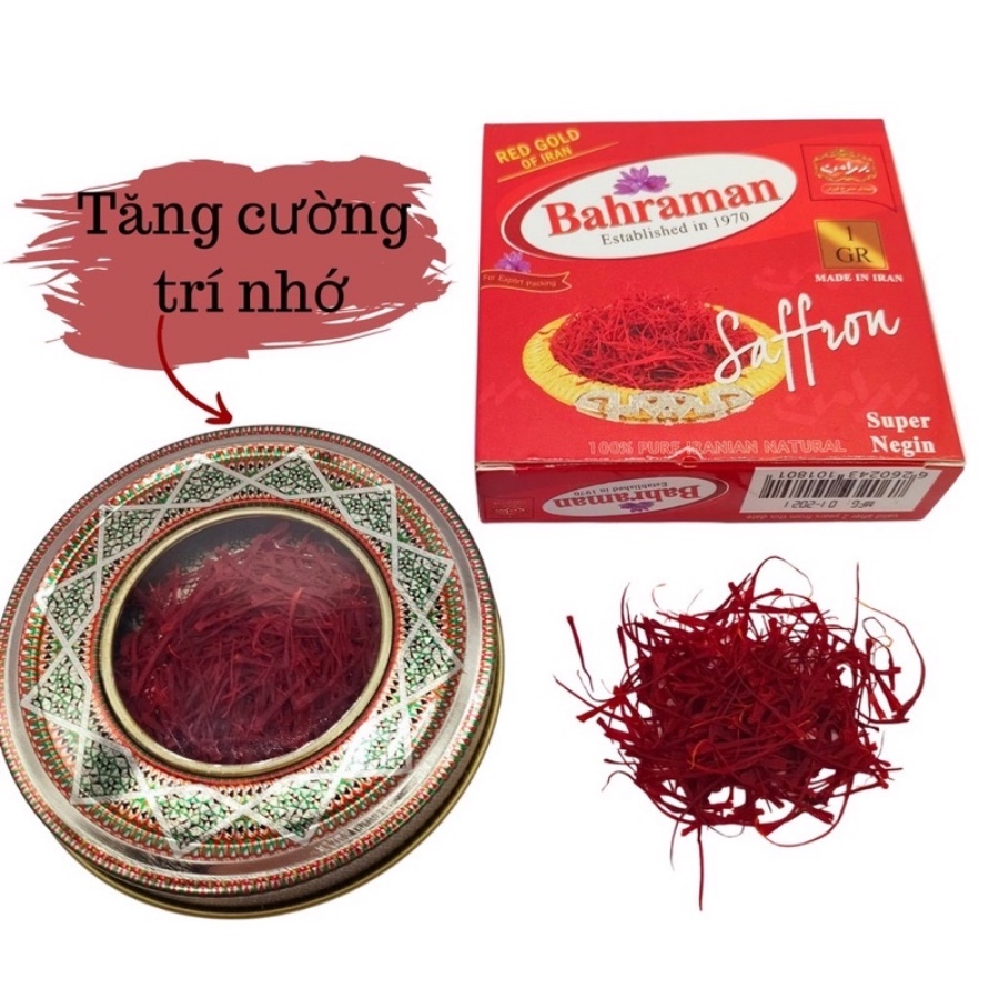 Saffron Nhụy Hoa Nghệ Tây Negin 1g