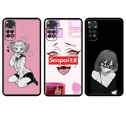 Ốp Điện Thoại Họa Tiết Anime Ahegao Cho Xiaomi Redmi Note 11 Pro Plus 11S 11E Pro YH12