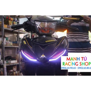 Đèn audi a9 demi đổi màu exciter 150 tặng công tắc - ct1211