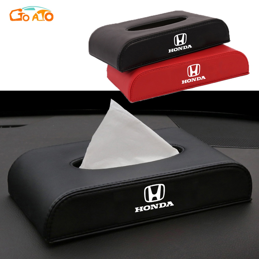 GTIOATO Hộp Đựng Khăn Giấy Ô Tô HộP ĐựNg GiấY TrêN Xe Ô Tô Hộp Khăn Giấy Ô Tô HộP ĐựNg GiấY ĂN TrêN Ô Tô HộP ĐựNg GiấY Xe HơI Phụ Kiện Xe Hơi Cho Honda City BRV Civic Jazz Brio CRV Accord HRV Mobilio Odyssey Fit