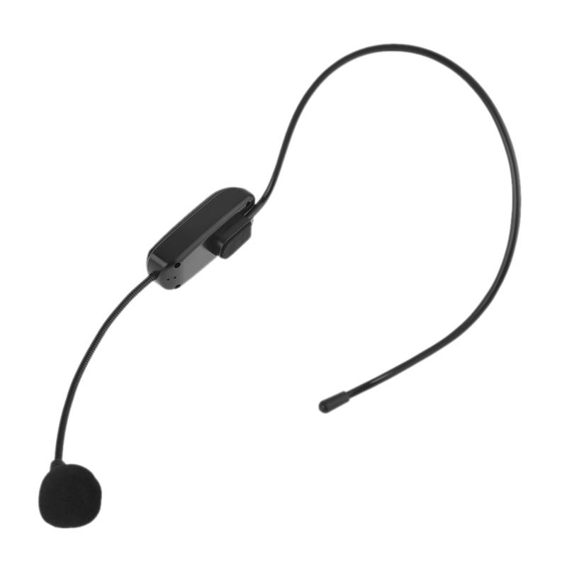 Micro trợ giảng không dây, mic đeo tai cho loa kéo, loa trợ giảng, amly kết nối UHF 2.4ghz