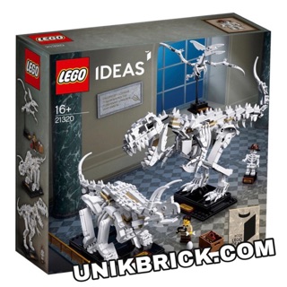 [CÓ HÀNG] Lego UNIK BRICK 21320 Dinosaur Fossils Bộ xương hoá thạch khủng long trong Ideas chính hãng (như hình).