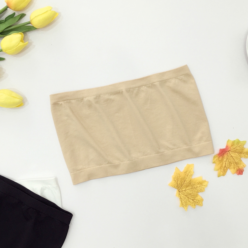 Áo ống không dây không đường may thời trang phong cách Hàn Quốc dành cho nữ | BigBuy360 - bigbuy360.vn