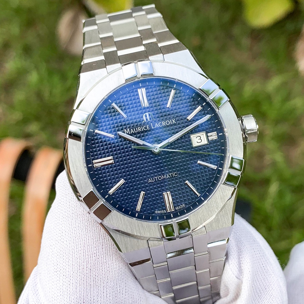 Đồng hồ Nam MAURICE LACROIX AIKON BLUE  AI6008-SS002-430-1 [ Chính hãng ]