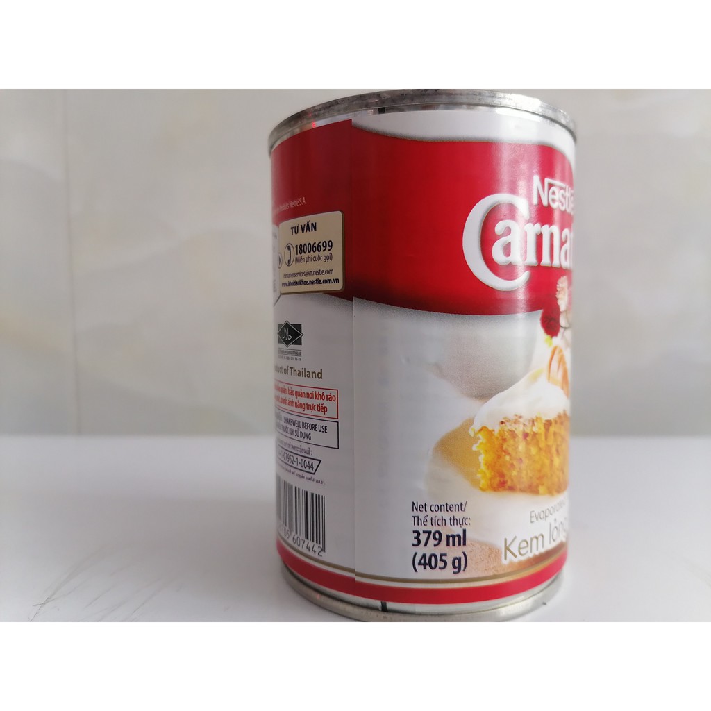[405g] Kem lỏng nấu ăn [Thailand] Carnation NESTLE Evaporated Filled Milk (alc-hk)