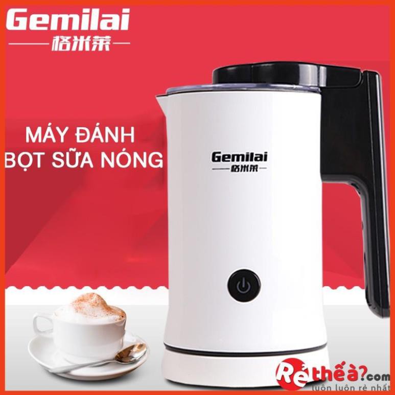 Máy đánh sữa tạo bọt milk foam Gemilai CRM8008 - Hàng Nhập Khẩu