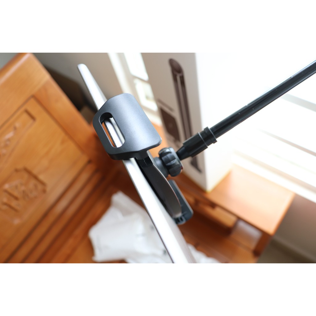 Kẹp đầu giường giữ Ipad và Điện thoại Xem Phim 360 độ chính hãng Baseus