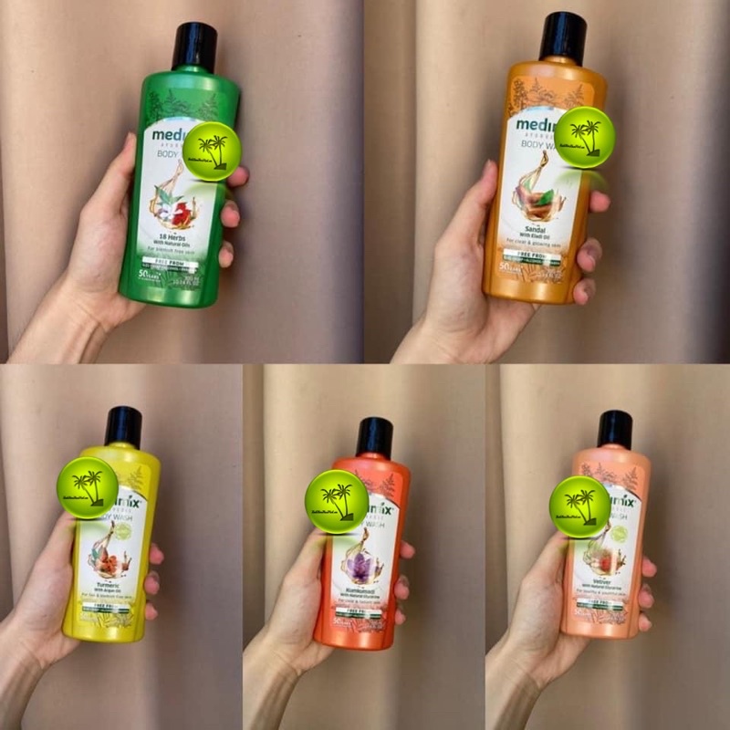 Sữa Tắm Medimix Nghệ Tây Medimix &amp;  18 LOẠI THẢO MỘC MEDIMIX  - trắng da sạch mụn lưng- mờ thâm- sữa tắm Medimix