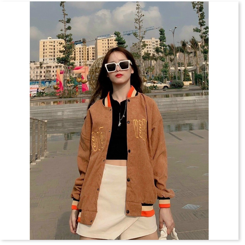 ÁO KHOÁC NỮ BOMBER UNISEX NHIỀU MÀU SẮC XINH XẮN THỜI TRANG KOKO MI