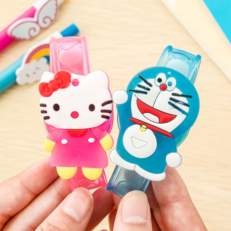 Vòng đeo tay có đèn LED phát sáng nhiều hình, phụ kiện thời trang đồ chơi đeo tay sáng tạo cho bé  E859