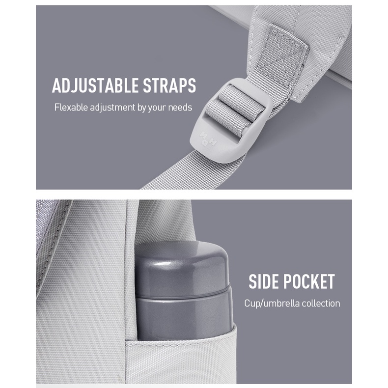 MAH YOUNG Dòng túi đi học trẻ trung Balo máy tính xách tay du lịch cho sinh viên đại học - 14 inch