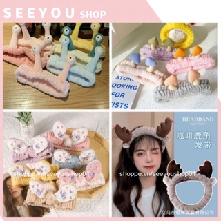 Băng Đô Rửa Mặt hình Lá Dứa Cute