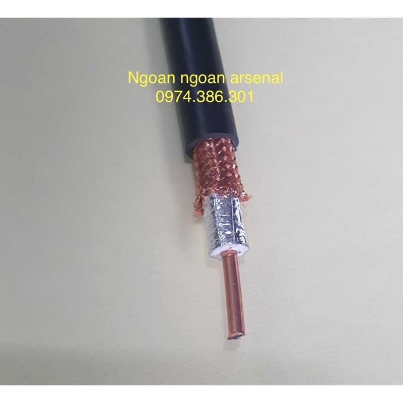 Dây cáp viễn thông cao tần RF400- LMR400 chuẩn 50 ohm. báo giá 20M