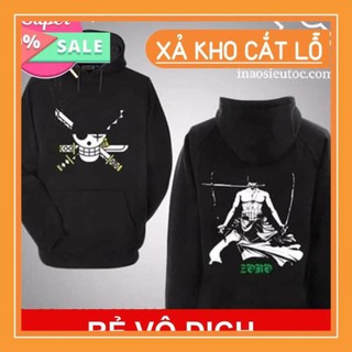 [HOT] Áo khoác áo hoodie Zoro One Piece giá siêu rẻ nhất vịnh bắc bộ