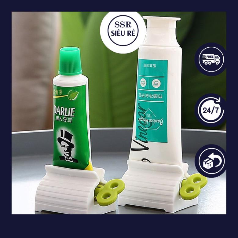 [Mẫu mới] Dụng cụ kẹp kem đánh răng thông minh, tiết kiệm (1015)