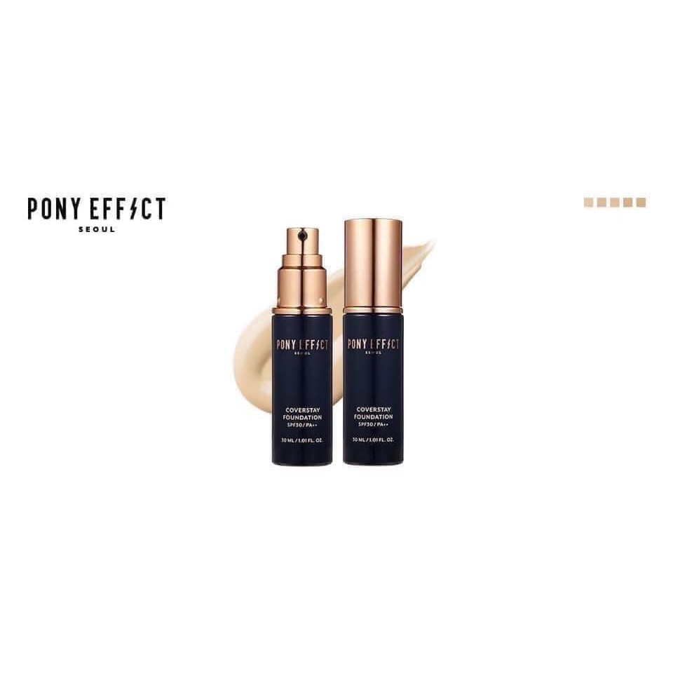 KEM NỀN PONY EFFECT SEOUL COVERSTAY FOUNDATION SPF30 / PA++ (30ml)
