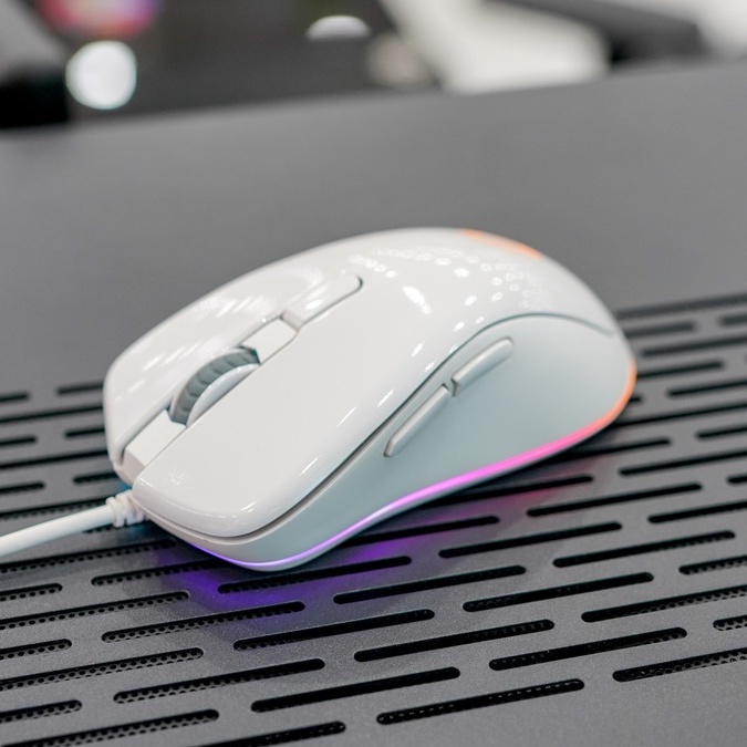 Chuột Máy Tính Dareu EM908 - Chuột Gaming Dành Cho Game Thủ LED RGB 16 Triệu Màu, Bravo Sensor - Bảo Hành 24 Tháng