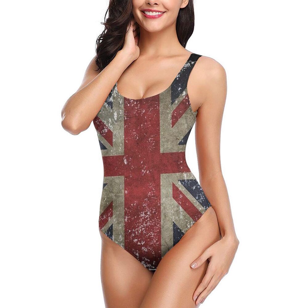 Bộ Đồ Bơi Một Mảnh In Hình Cờ Anh Cho Nữ | BigBuy360 - bigbuy360.vn