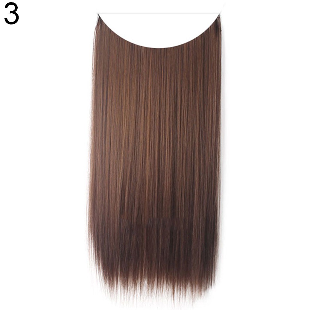 Tóc giả nữ loại dài xoăn/ thẳng 22inch V08