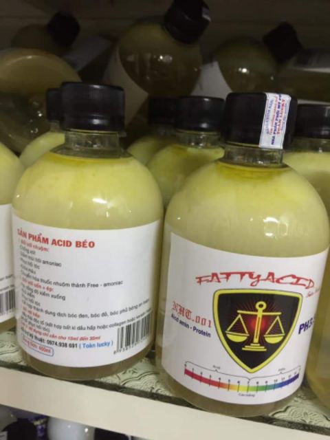 Axit Béo TNT 450ML Hỗ trợ uốn nhuộm chăm sóc chuyên sâu cho tóc