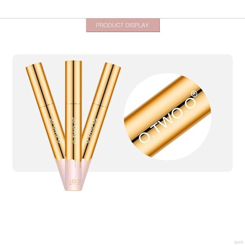 Mascara O.TWO.O chuốt mi làm dài rậm mi tự nhiên nhanh khô chống thấm nước trang điểm tiện dụng
