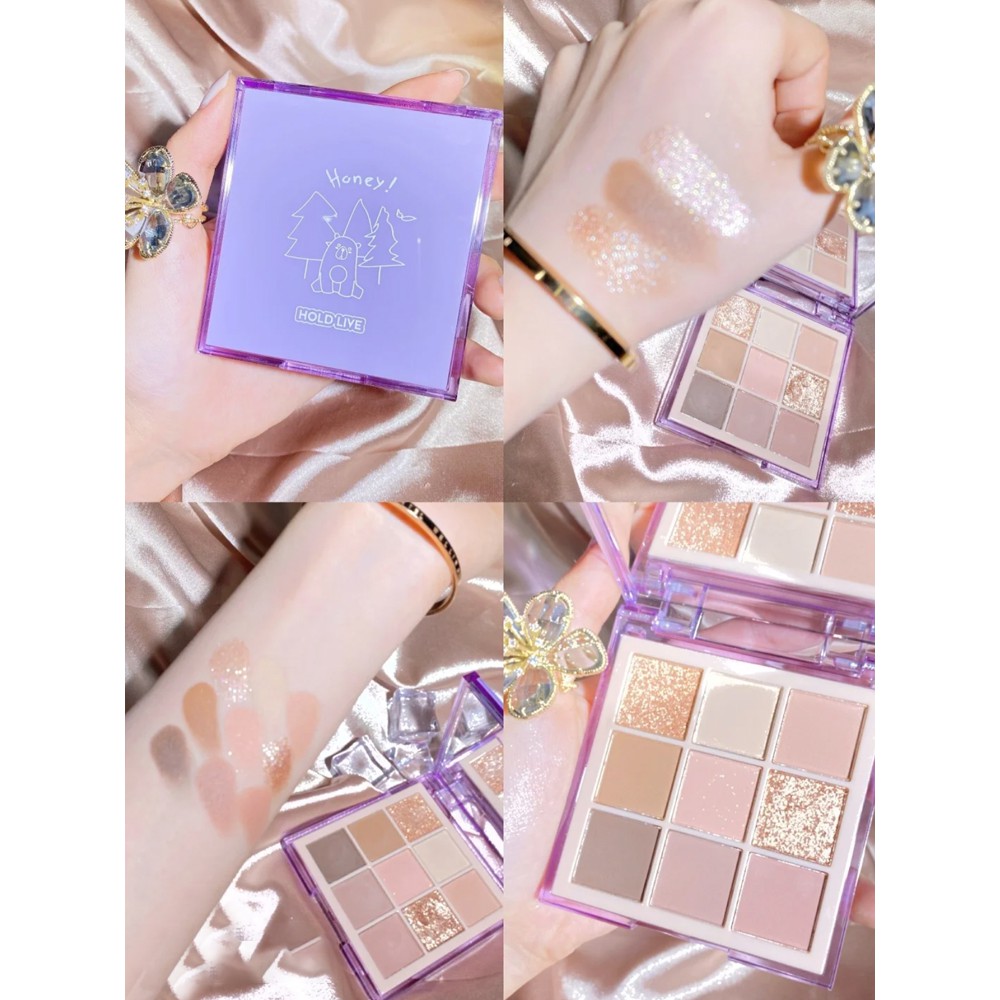 [màu mới ]  Bảng phấn mắt gấu HOLD LIVE mịn lì sương khói Maddie Bear Mist Eyeshadow Palette  Nội Địa Trung | BigBuy360 - bigbuy360.vn