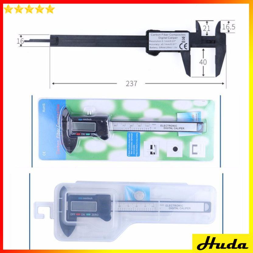 Thước Cặp Điện Tử ABS 150MM - đồ làm mộc